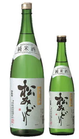 純米酒　松みどり　720ml中沢酒造　神奈川県お酒　純米酒　◇一部の商品はリサイクル箱使用になります。松美酉