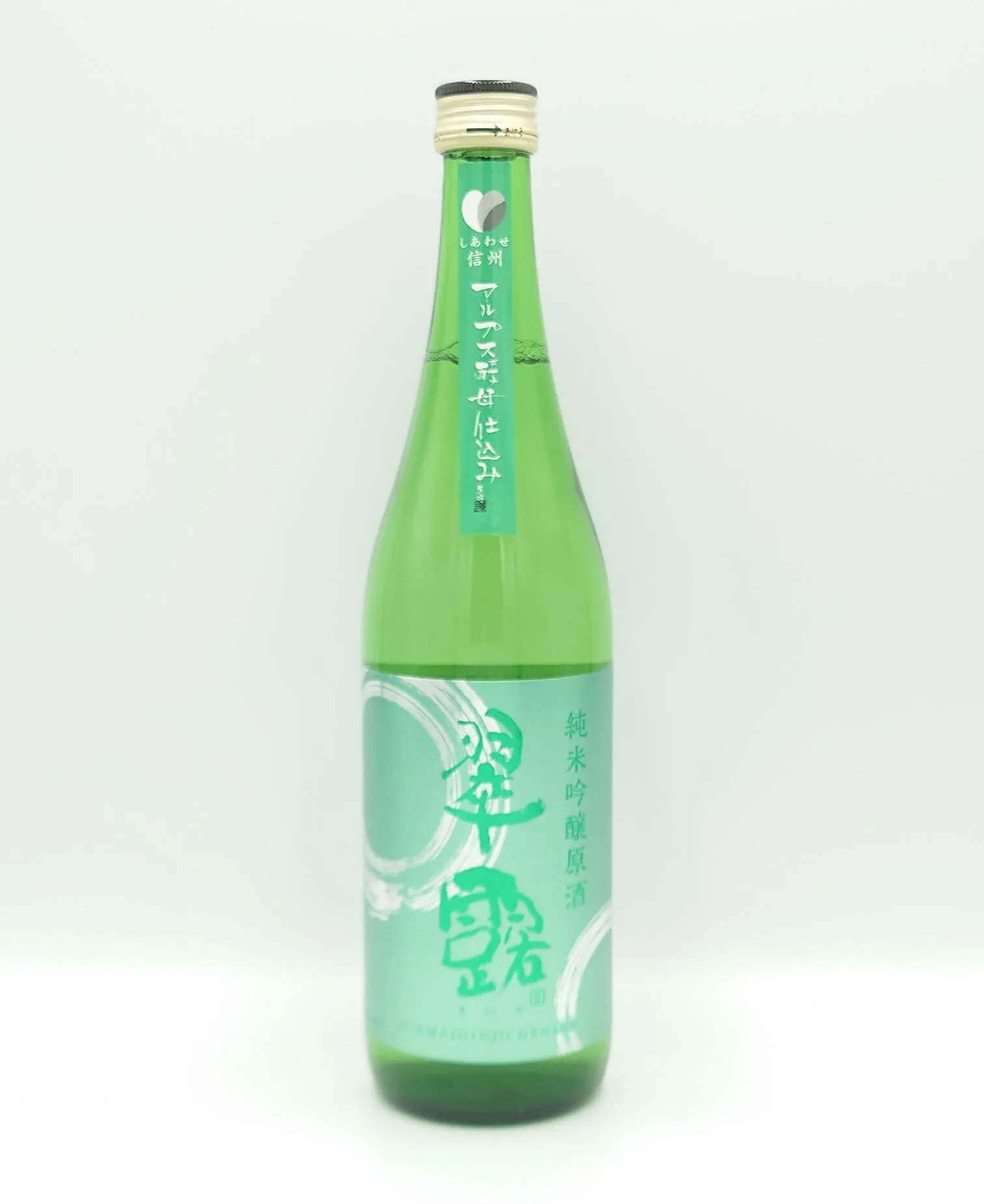 日本酒 信州舞姫 翠露 純米吟醸原酒 山恵錦 アルプス酵母 720ml