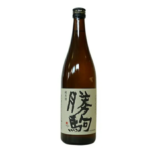 【製造2025年5月以降】勝駒　純米酒　720ml（かちこま）【清都酒造場】【冷1】