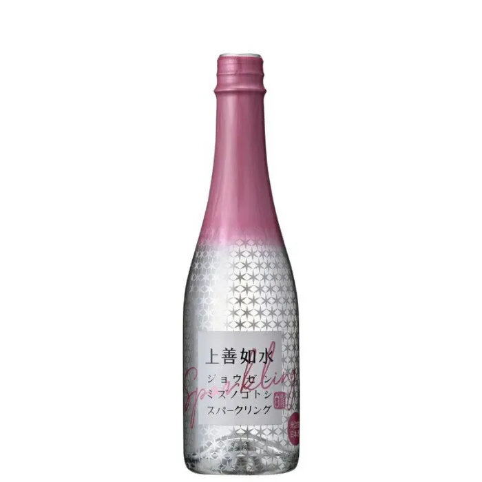 日本酒 上善如水 スパークリング 360ml 白瀧酒造 日本酒 お酒 ギフト プレゼント 贈答 贈り物 おすすめ 新潟 冷酒 甘口 スパークリング 発泡性 泡 シャンパンの代わりに 乾杯酒 お中元 お歳暮 正月 有名 限定 話題