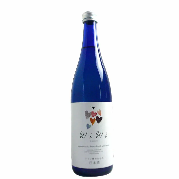 (産地直送)ワイン酵母仕込 WiWi(わいわい)純米吟醸酒 720ml 越路吹雪 高野酒造 日本酒 ワイン酵母 甘口 酸味 新感覚 冷酒 女性におすすめ 日本酒 お酒 甘口