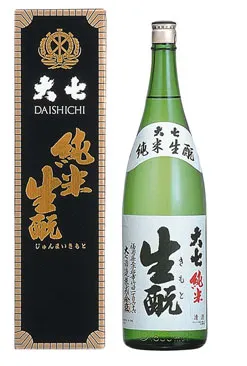 【大七酒造】生もと純米　1800ml