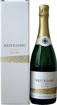 お中元 夏ギフト 期間限定 ポイント2倍 対象 永井酒造 群馬 日本酒 水芭蕉 発泡性 純米酒 PURE ピュア 720ml 専用箱入り 元祖 awa酒 +10の超辛口を感じさせない心地よい泡立ちが下の上で 軽快に踊り出しそう 地酒