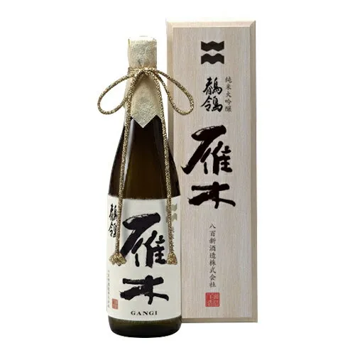雁木 純米大吟醸 鶺鴒 せきれい 720ml 化粧箱入り がんぎ 八百新酒造 お歳暮