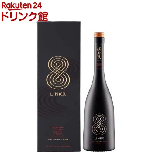 リンク8 日本酒 シーバスリーガル原酒熟成樽に寝かされた富山の銘酒満寿泉をブレンド(750ml)【リンク8(LINK.8.)】[箱入り お酒 ギフト プレゼント 御礼 誕生日 父 還暦]