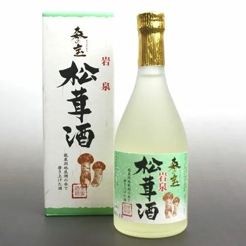 岩泉松茸酒　森の宝　500ml　泉金酒造【御歳暮】【贈り物】