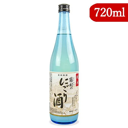 【マラソン限定クーポン配布中】千曲錦酒造 純米 藤村のにごり酒 720ml 化粧箱なし【 ギフト プレゼント ご挨拶 贈答用 】