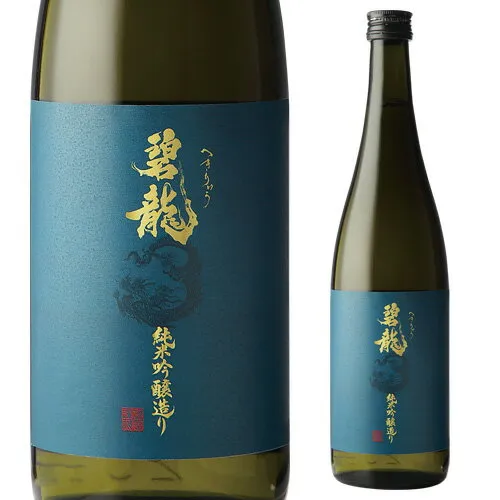 【7/10まで全品P3倍】日本酒 碧龍 純米吟醸造り 15度 720ml 1本 石川県 金沢 福光屋 純米酒 吟醸酒 純米吟醸 濃厚辛口 四合瓶 長S